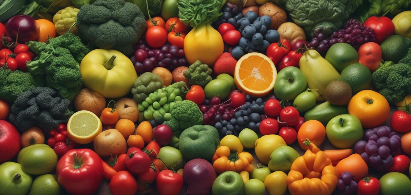 Fruits and vegetables for eye health