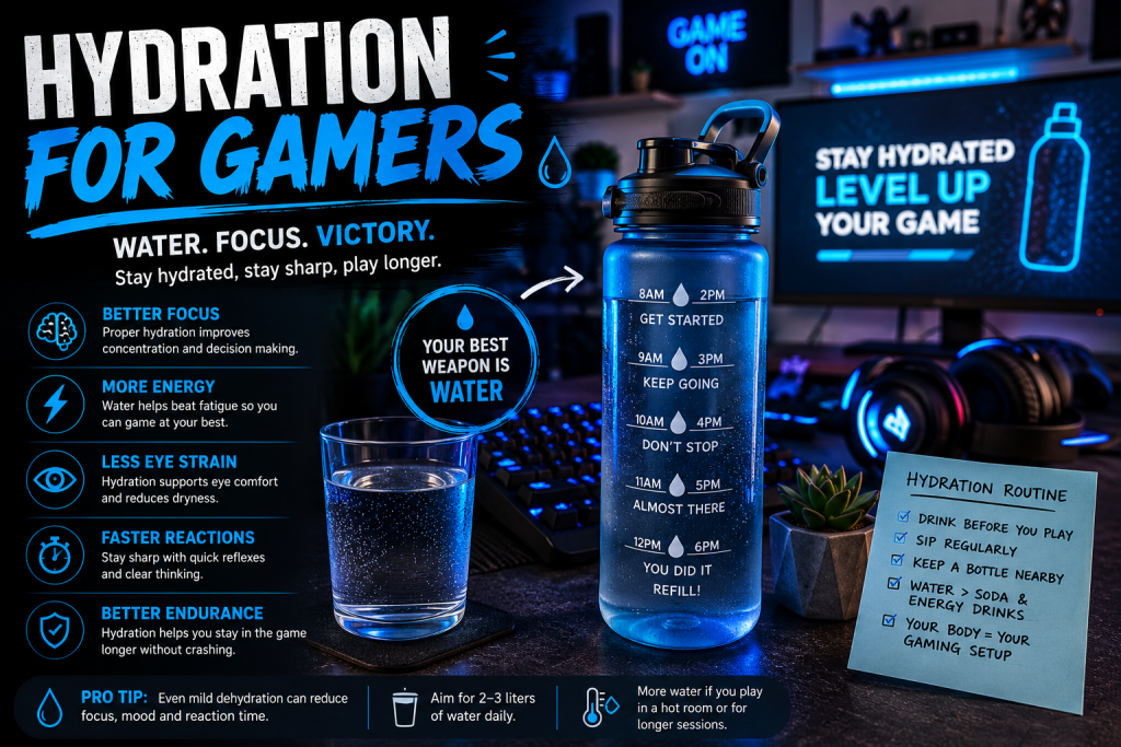 hydration for gamers